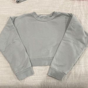 Reformation crop swearshirt